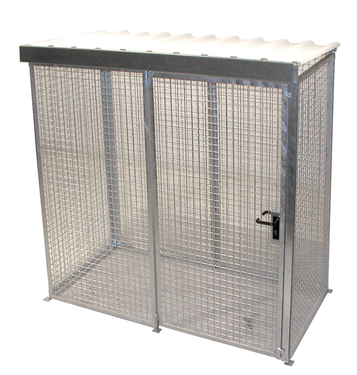 Gasflaschen-Container Typ GFC-M feuerverzinkt